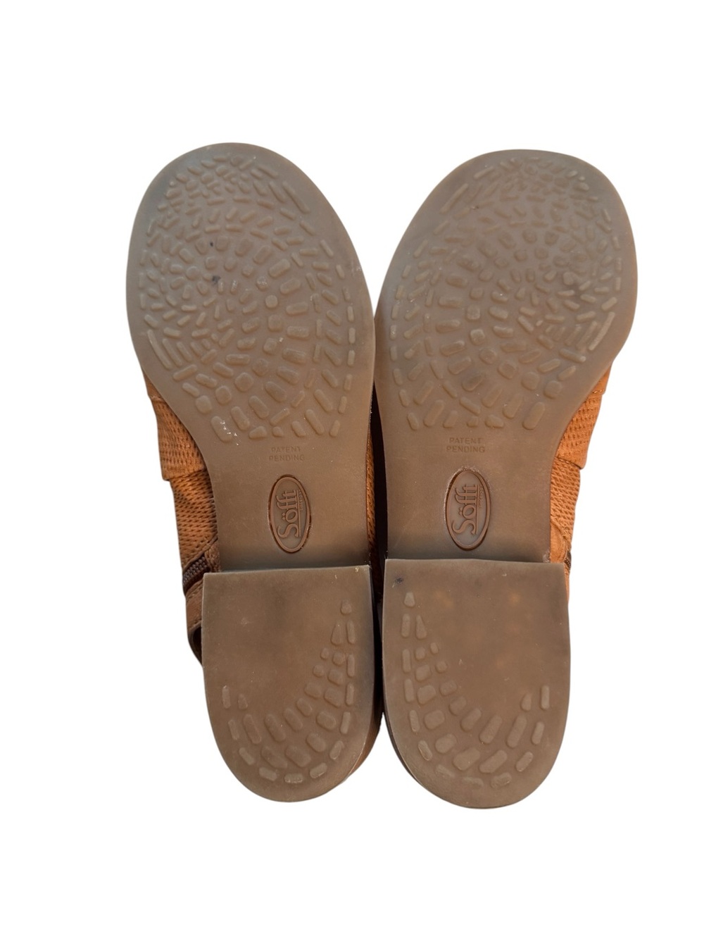 Sofft Natalia SF0041900 Women 8.5 Luggage Leather Slip-On Open Toe Sandals - Picture 7 of 9